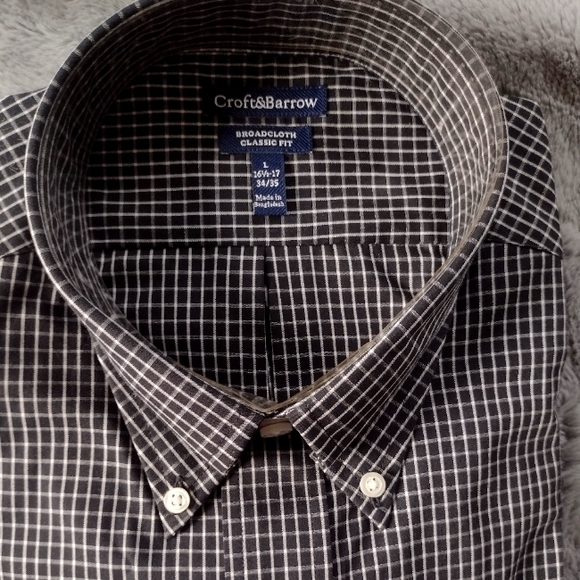 NWT Croft & Barrow Men's Button Up - Picture 2 of 7